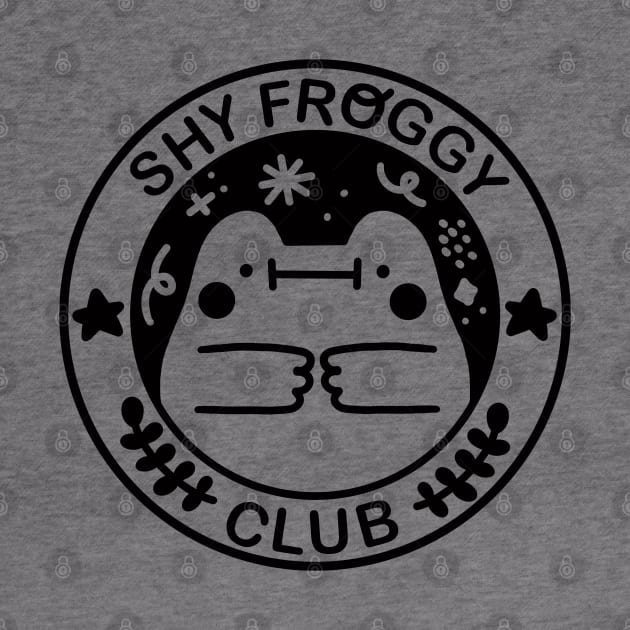 Shy Froggy Club by Figberrytea